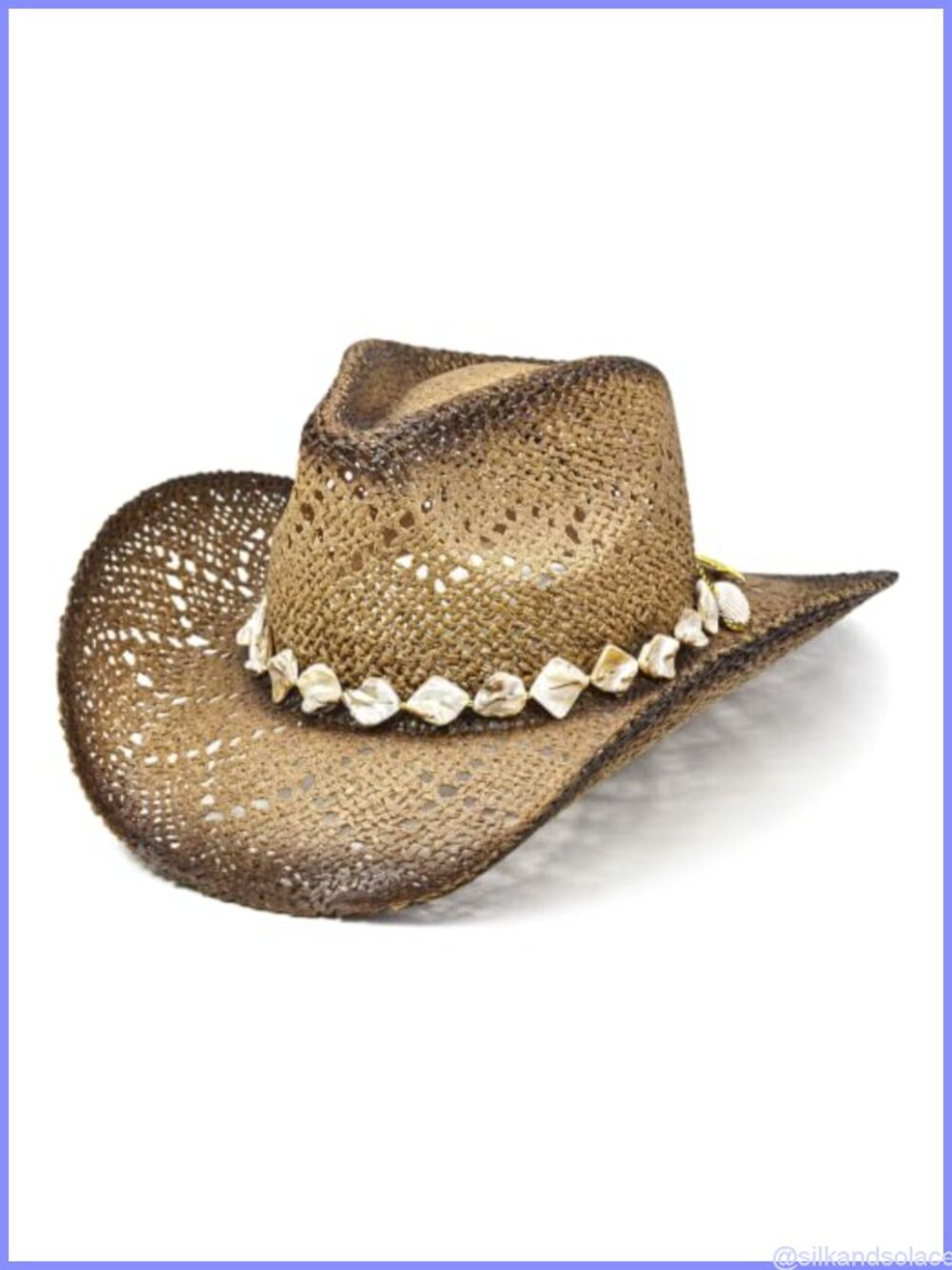 Unisex Straw Cowboy Hat Shapeable Wide Brim Western Sun Hat Rodeo